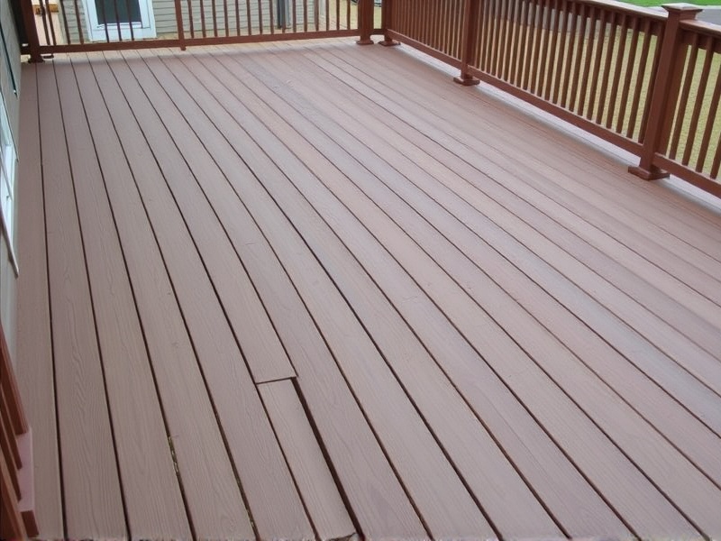 16 on center for composite decking