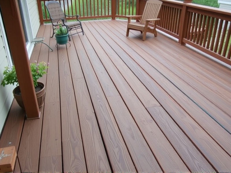 antique composite decking