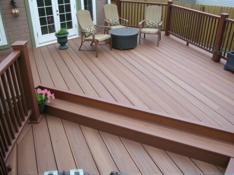 average cost for composite decking