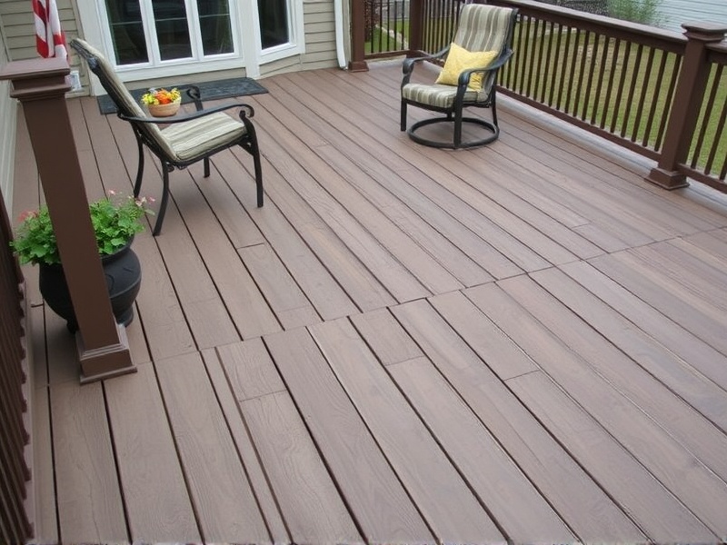 azek brownstone composite decking