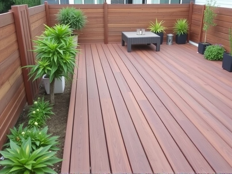 backyard wpc decking panel factory