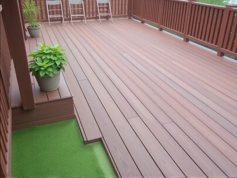 backyard wpc decking panel manufacturer