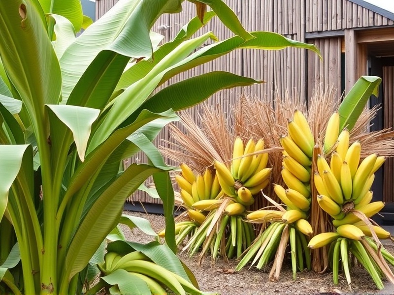 banana stalks to fabricate wpc