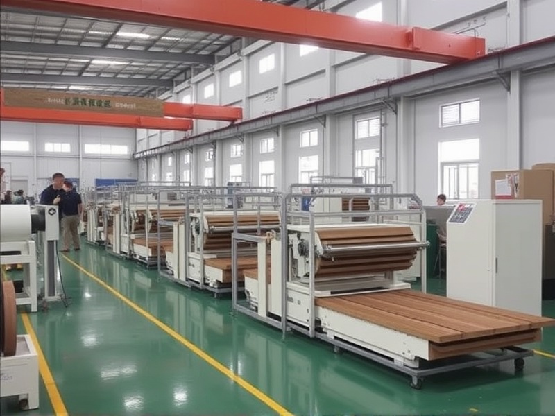 China WPC decking production line