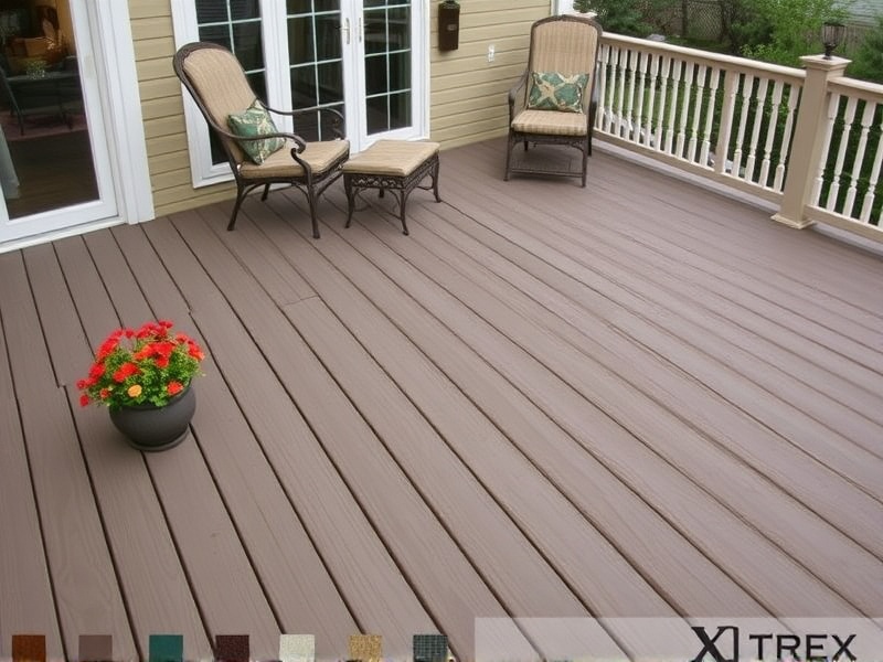 Choosing the Perfect TREX Deck Color for Your Home