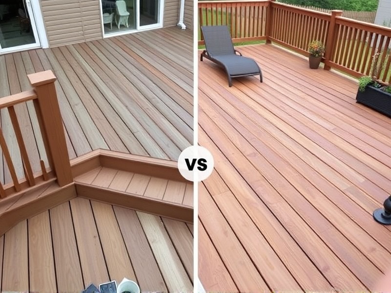 Comparing Composite Deck Kits vs. Traditional Wood Decks