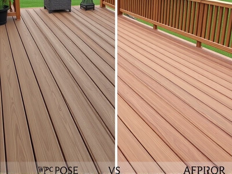 Comparing Decking Materials: Decking WPC POSA vs. Traditional Options