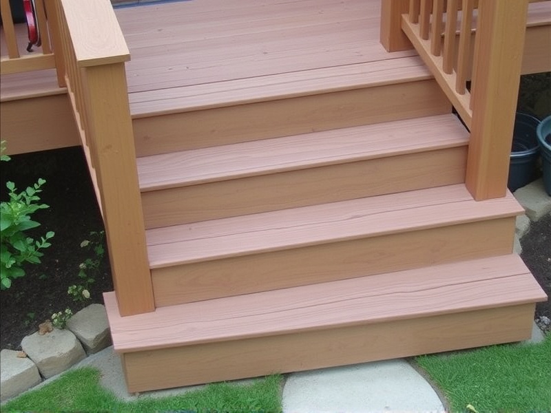 composite decking 1 stair