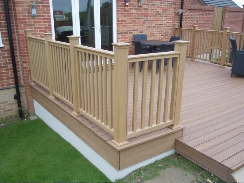 composite decking balustrades