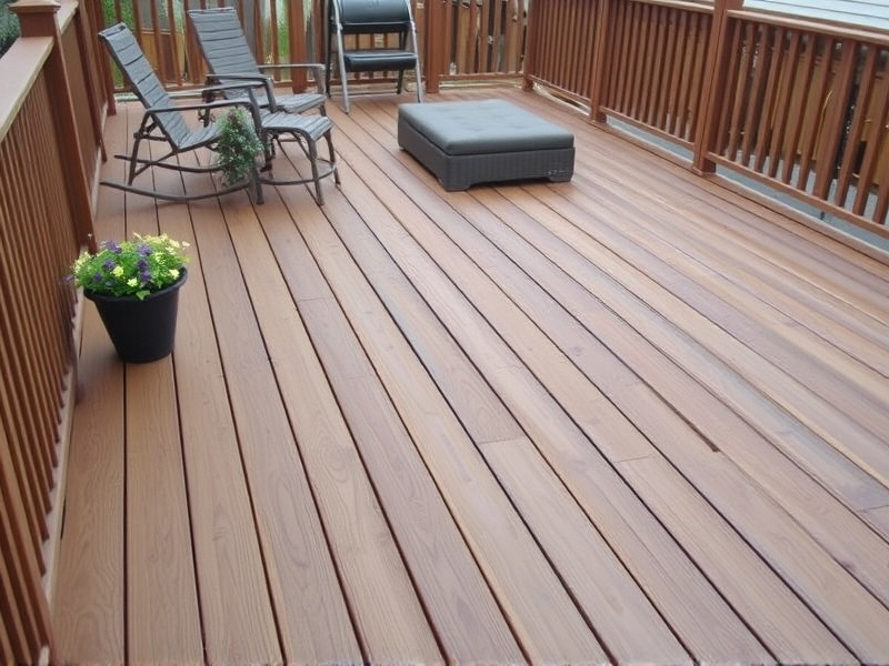 composite decking bury