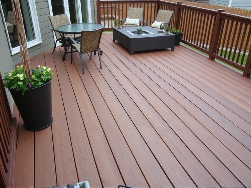 composite decking cool