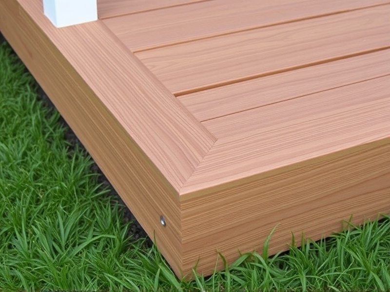 wooden decking edge trim