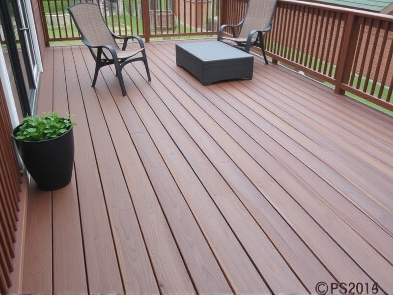 wpc click decking