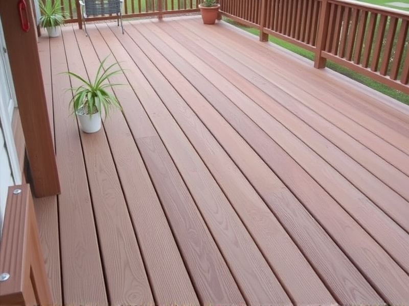 wpc decking material