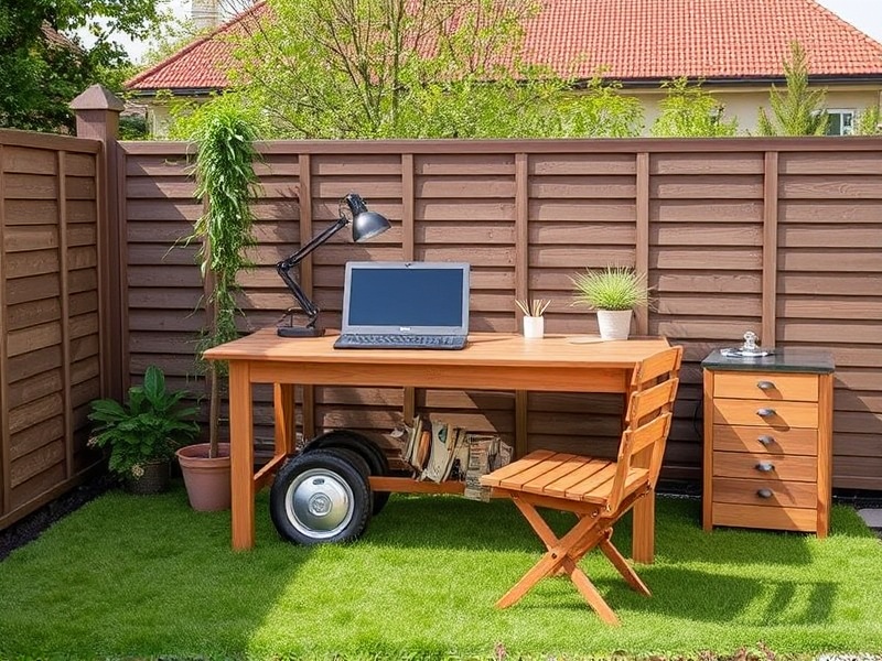 WPC Deske za Teraso: The Ultimate Outdoor Workspace