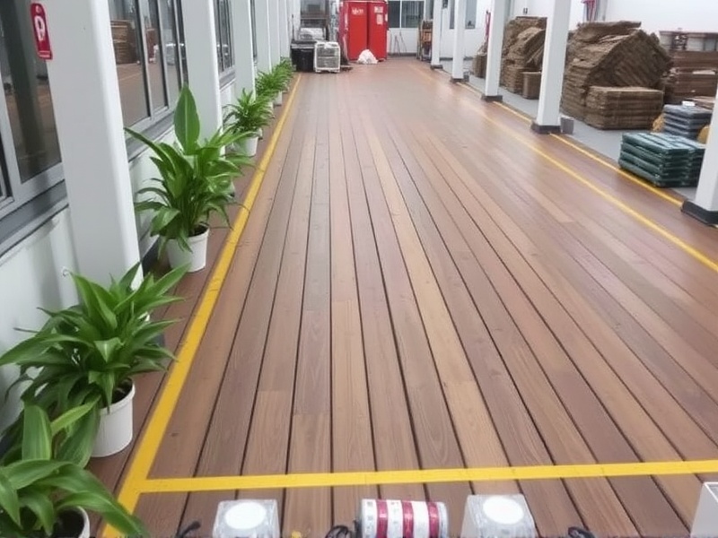 wpc floor decking factory