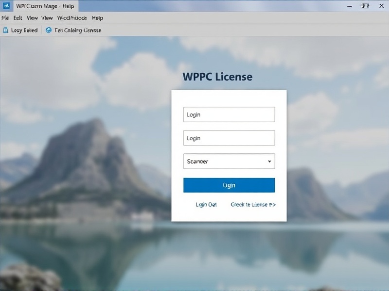 wpc license login