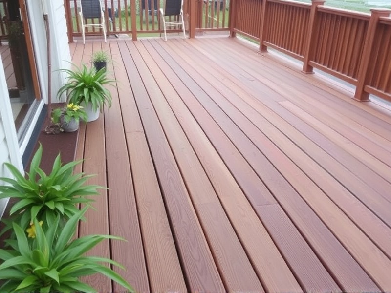 wpc plastic decking