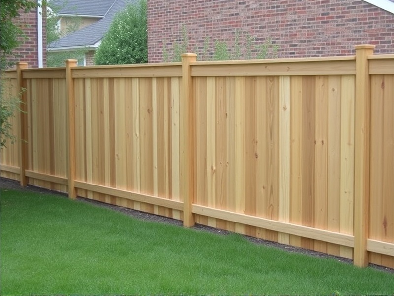 1 x 4 composite lumber fencing