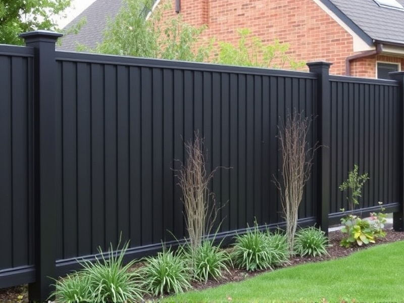 Black Composite Fencing: A Durable and Stylish Option