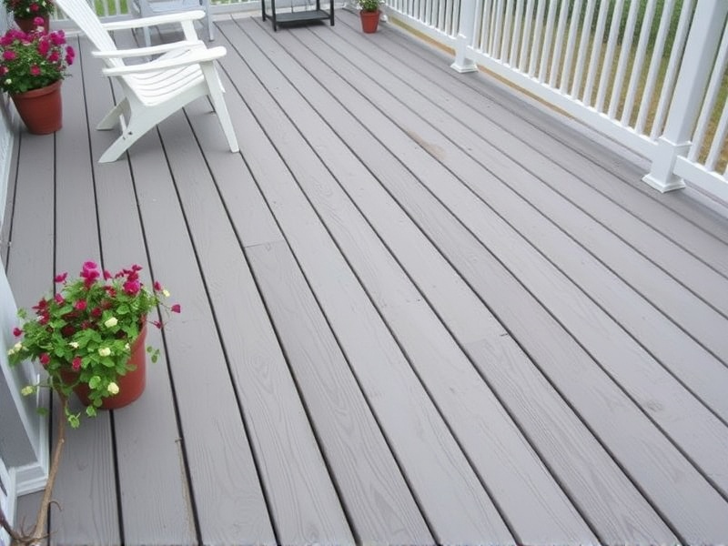 can you paint composite deck boards