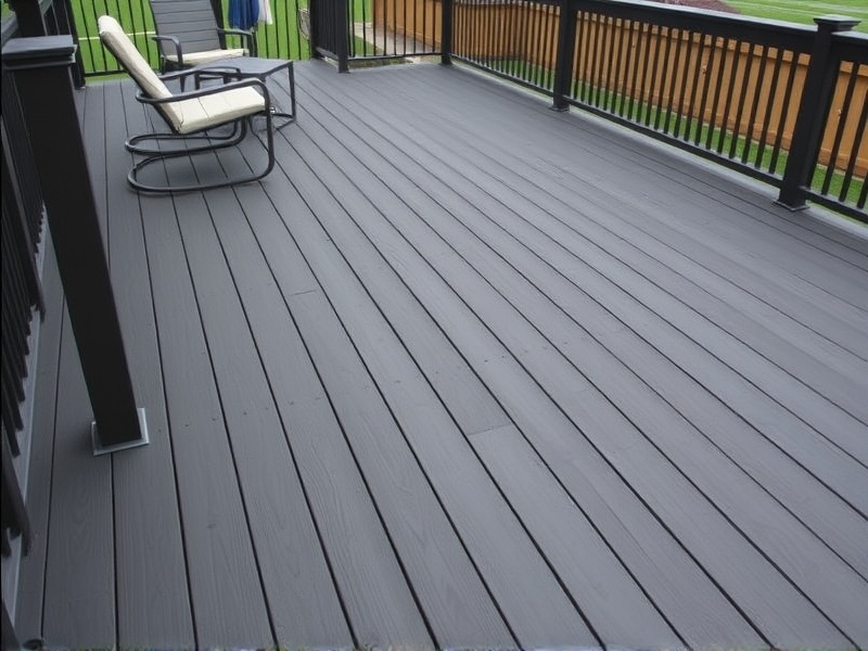 charcoal composite decking