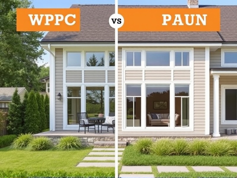 Choosing Between WPC and PVC Zaun: A Homeowner's Guide