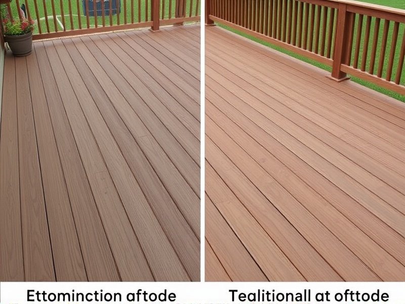 Comparative Analysis: EverGrain Composite Decking by Tamko vs. Traditional Wood Decks