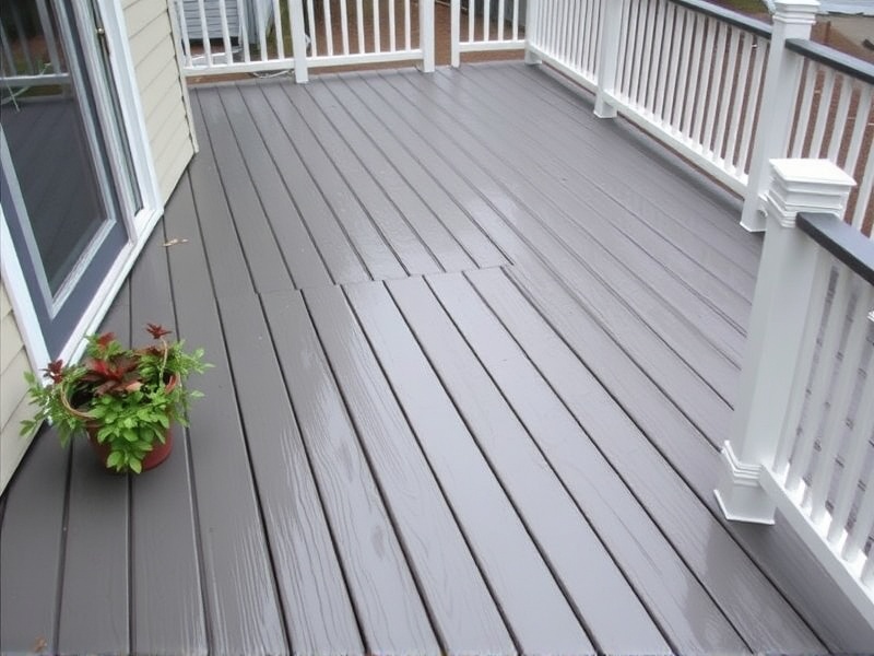 composite deck painting