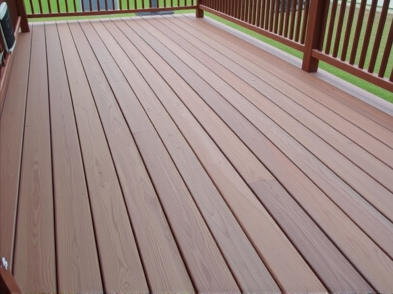 composite decking 8 inch on centers