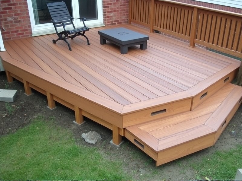 composite decking modules foundation do it yourself