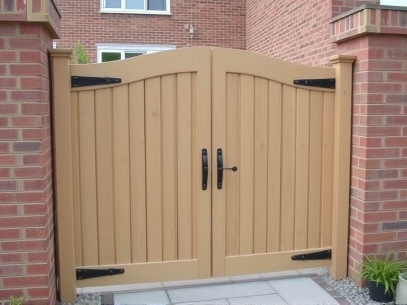 wpc gate cladding