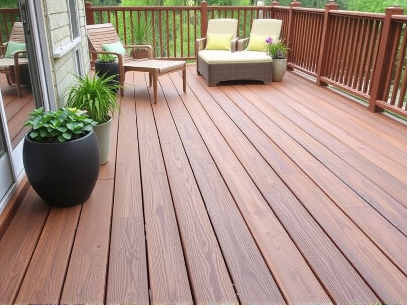 WPC Outdoor Decking Floor: A Durable and Low-Maintenance Option